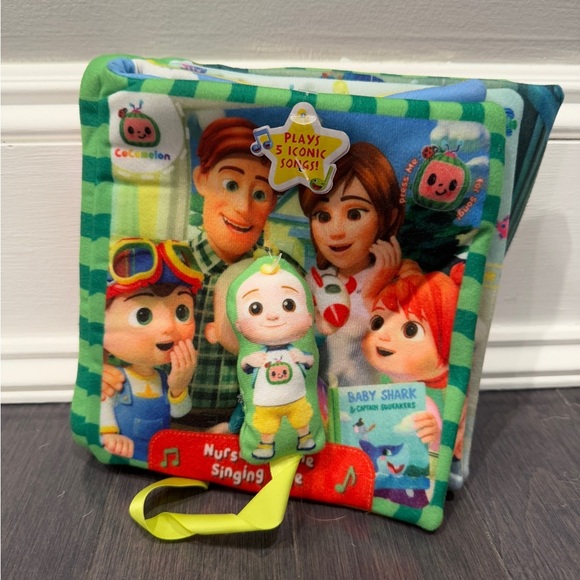 NWT Cocomelon Musical Soft Book for Kids - Multicolor - Picture 1 of 4